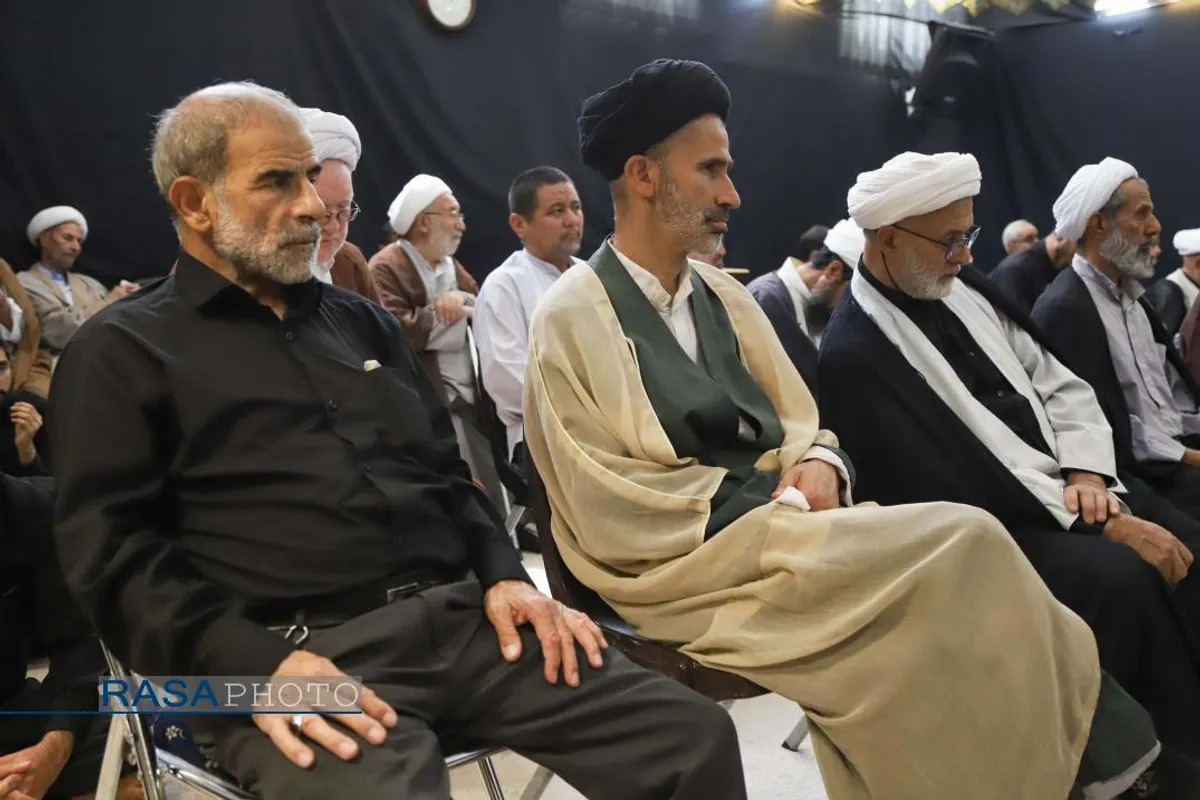 عزاداری روز اربعین حسینی (ع) در بیوت حضرات آیات نوری همدانی و مکارم شیرازی