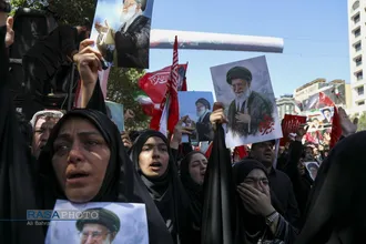 قیام خراسان در تشییع میلیونی رهبر شهید انقلاب اسلامی