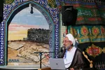 عزاداری جمعی از مهاجرین انگلیسی زبان مقیم قم در هیئت دارالزهرا (س)