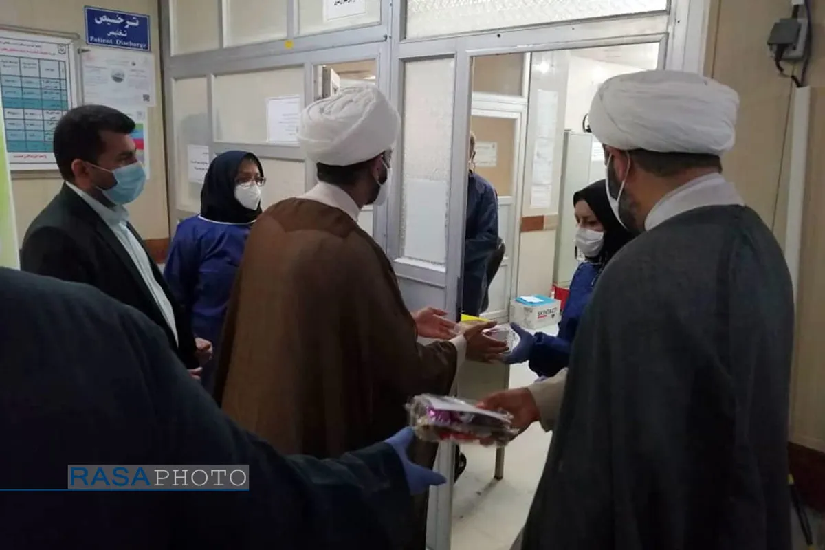 بازدید امام جمعه خرمشهر از بیمارستان آیت الله طالقانی&lrm;