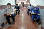حضور طلاب در آزمون ورودی دکتری ۱۳۹۹