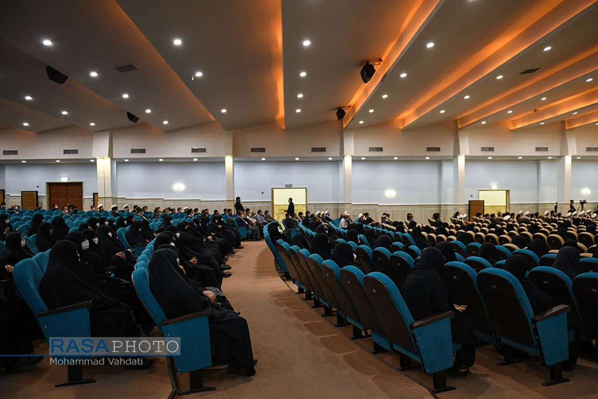 مراسم تکریم مدیر جامعة الزهرا