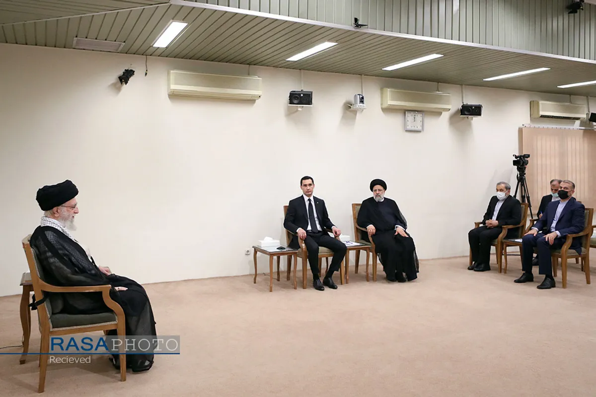 دیدار رئیس&zwnj;جمهور ترکمنستان با رهبر معظم انقلاب
