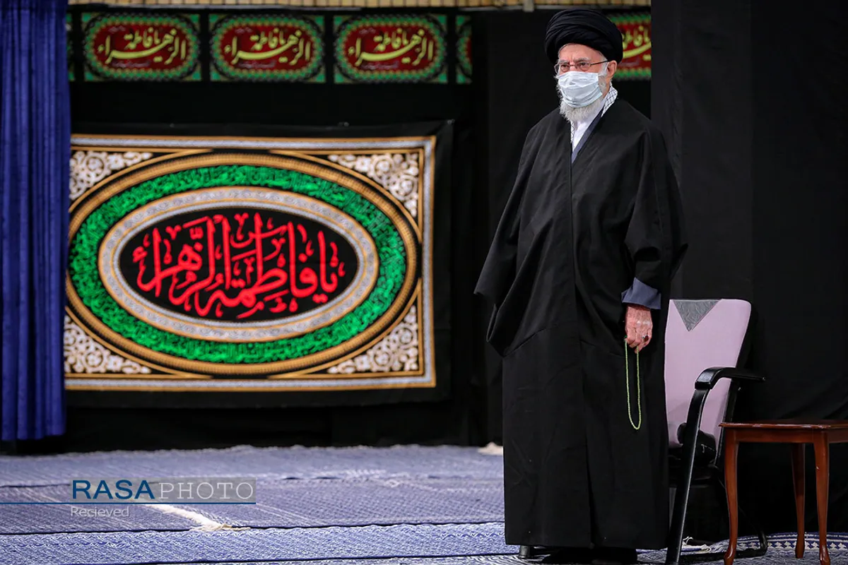 آخرین شب عزاداری فاطمیه ۱۴۴۲ در حسینیه امام خمینی (ره)
