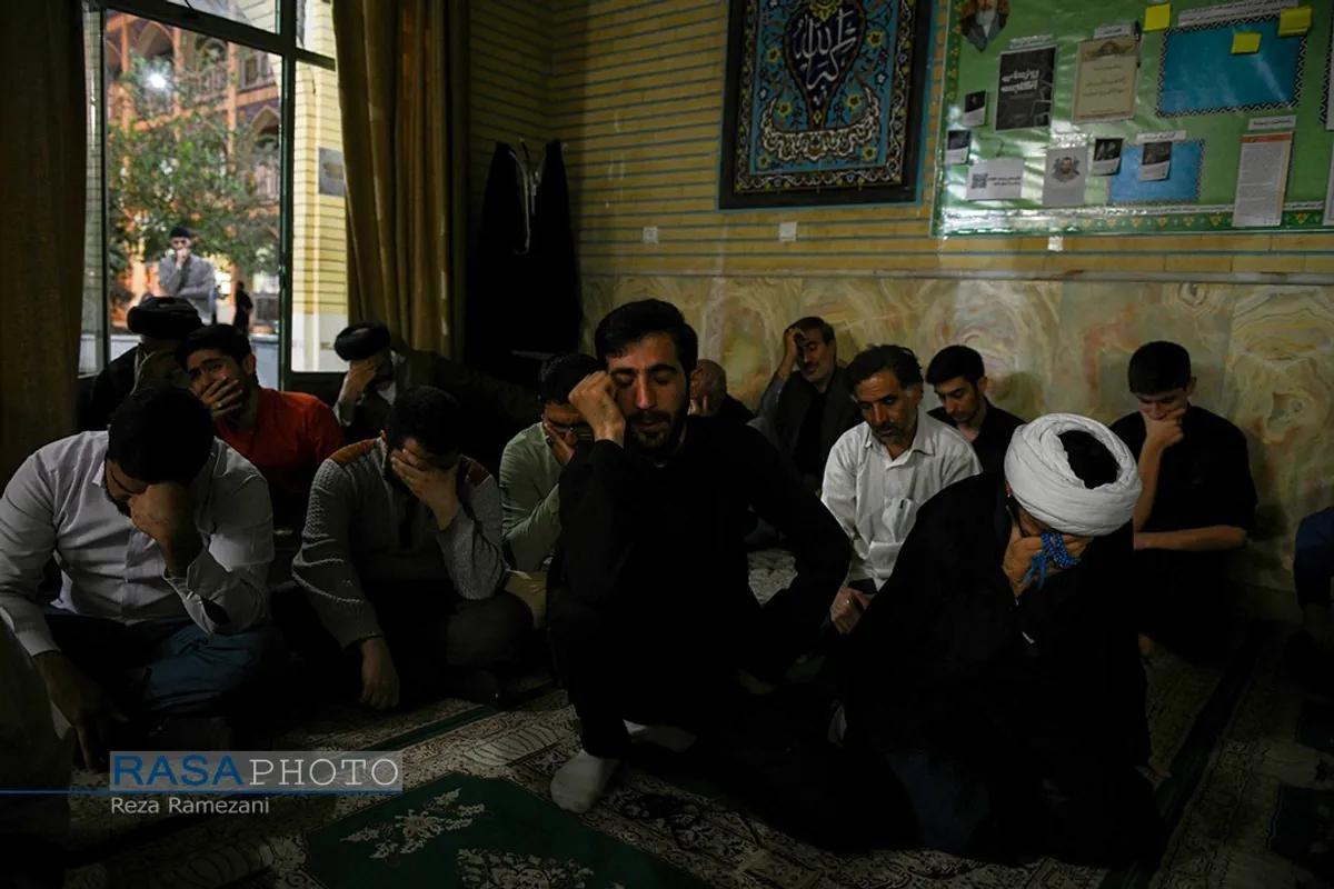 مراسم بزرگداشت سالگرد طلبه شهید مدافع امنیت مهدی زاهدلویی