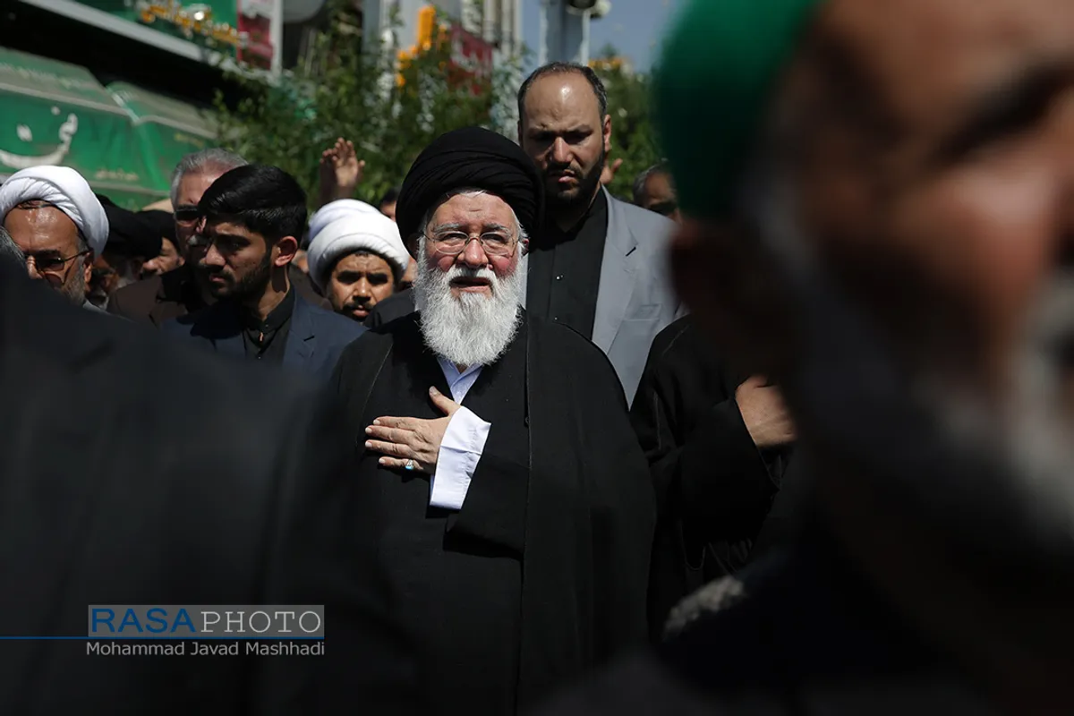 تشییع شهید و عزاداری روز شهادت حضرت امام جعفر صادق (علیه السلام) در مشهد