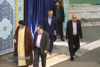 نماز جمعه تهران به امامت آیت الله سید احمد خاتمی