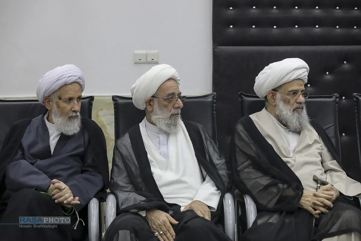دیدار عارف معاون اول رئیس جمهور با اعضای جامعه مدرسین
