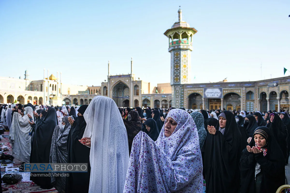 اقامه نماز عید سعید فطر در قم