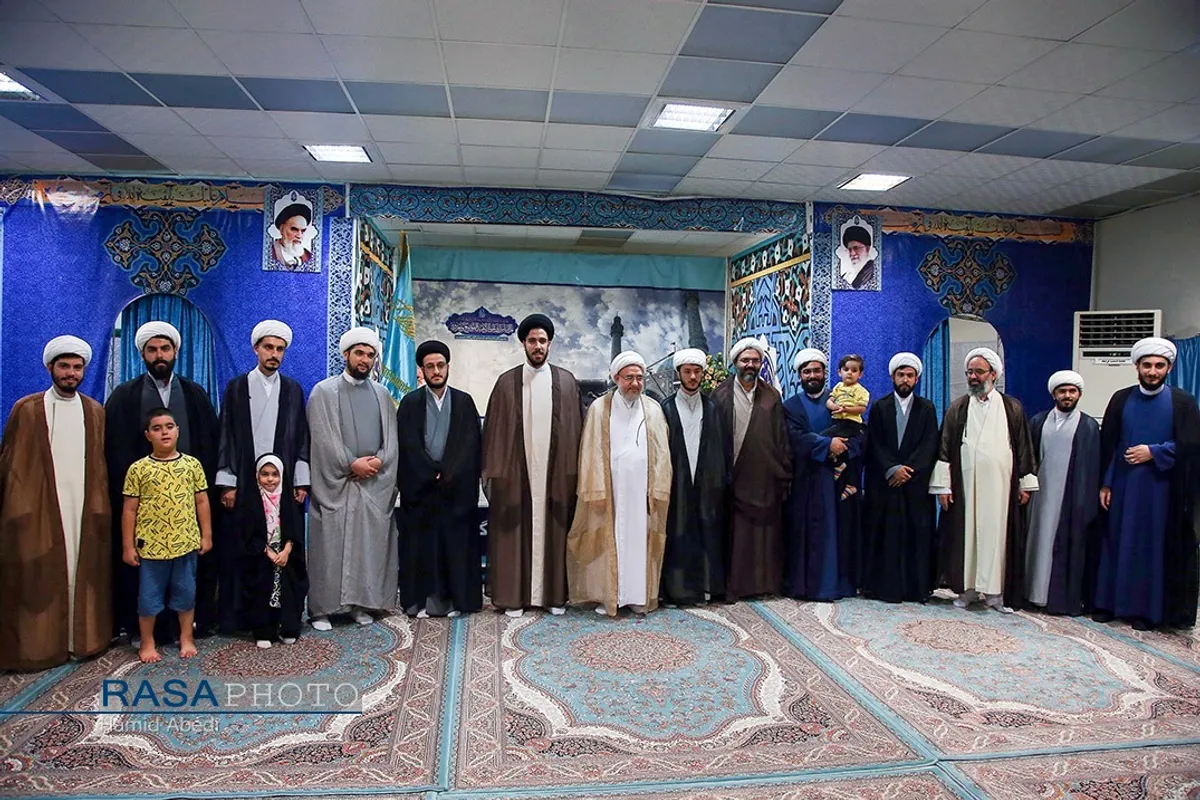 جشن عید سعید غدیر و عمامه گذاری تعدادی از طلاب حوزه علمیه قم