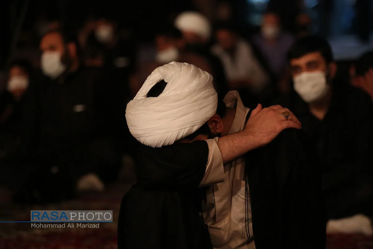 عزاداری دهه سوم محرم در حسینیه مرحوم آیت الله هاشمی شاهرودی