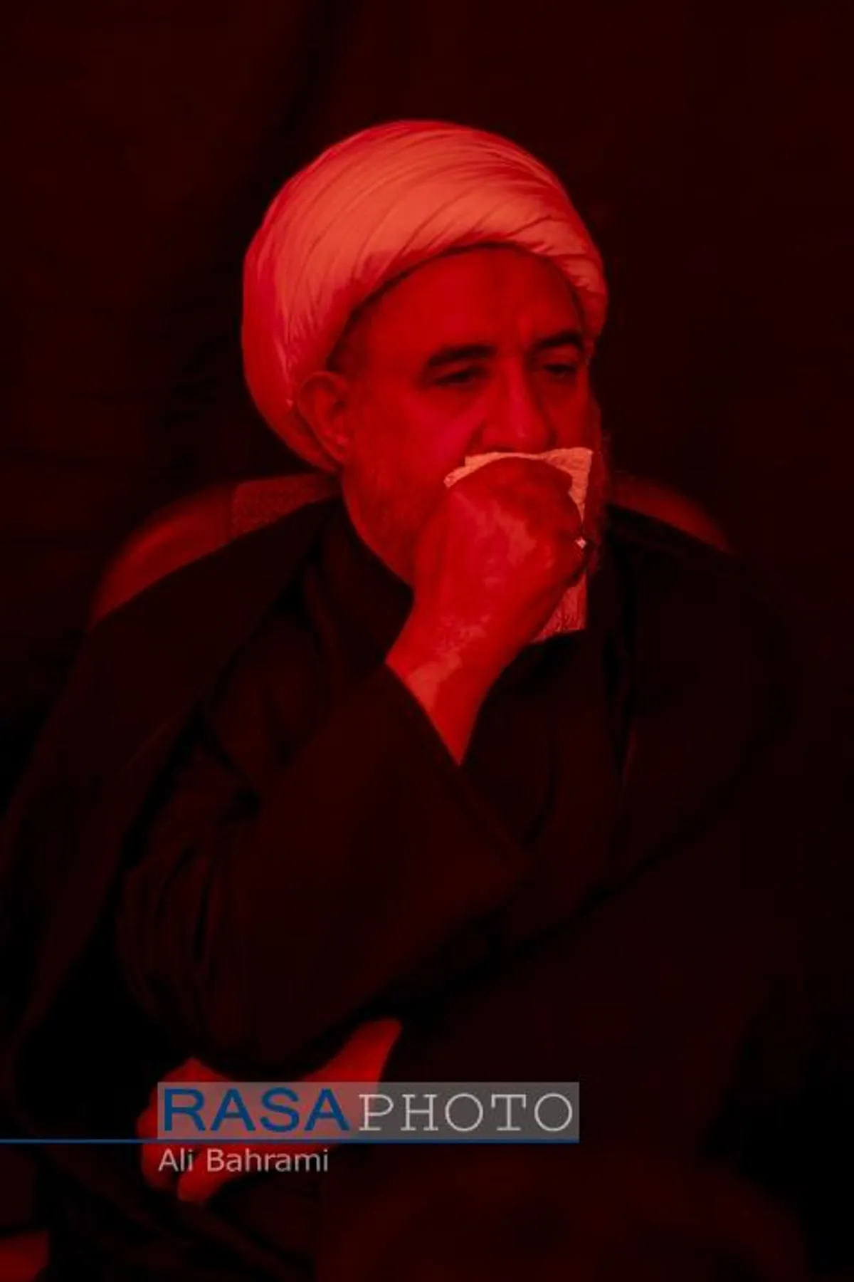 عزاداری هیئت فاطمیون قم در شب هفتم محرم