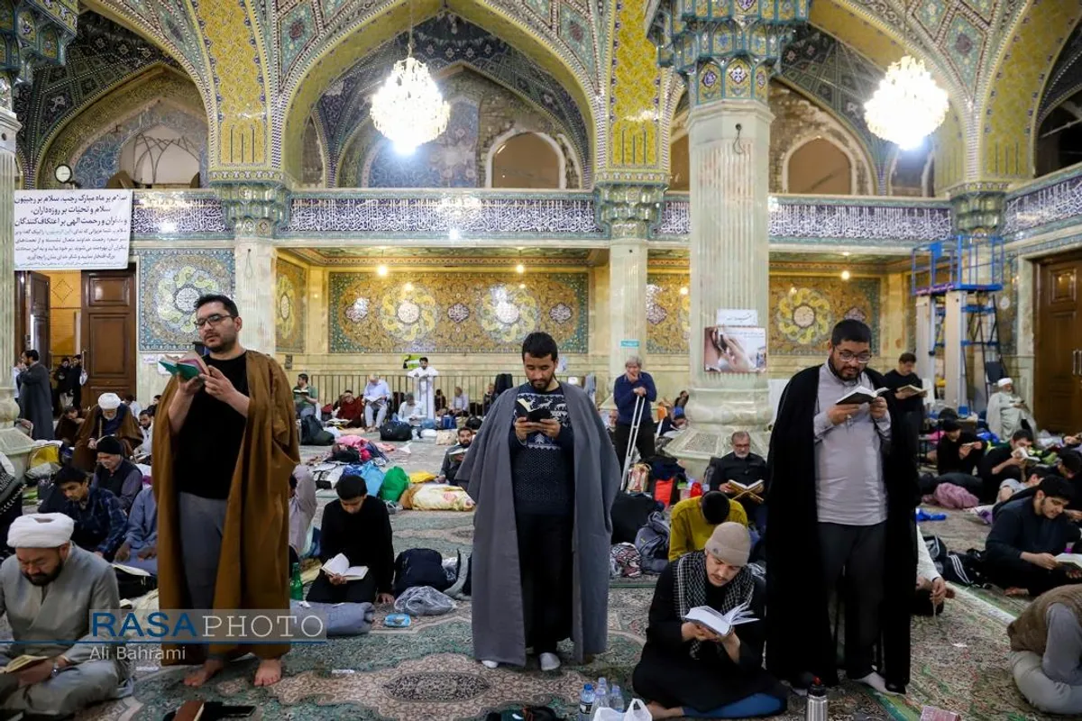 اعمال ام داود در مراسم معنوی اعتکاف قم