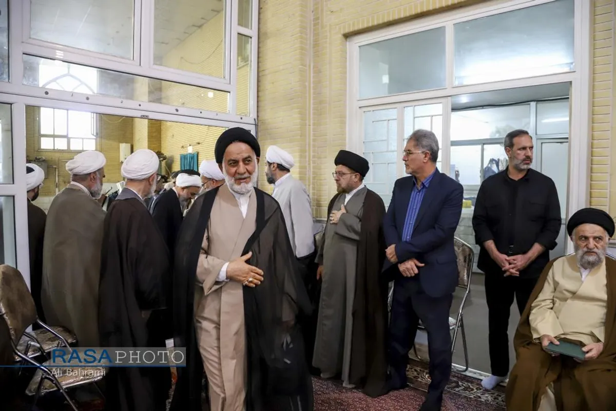 مراسم بزرگداشت شهدای عدالت و حجت الاسلام نیری در قم