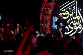 حال و هوای آستان امامزاده موسی مبرقع در ایام ارتحال ایشان