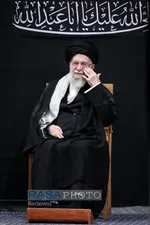 مراسم عزاداری شب عاشورای حسینی (علیه&zwnj;السلام) با حضور رهبر انقلاب