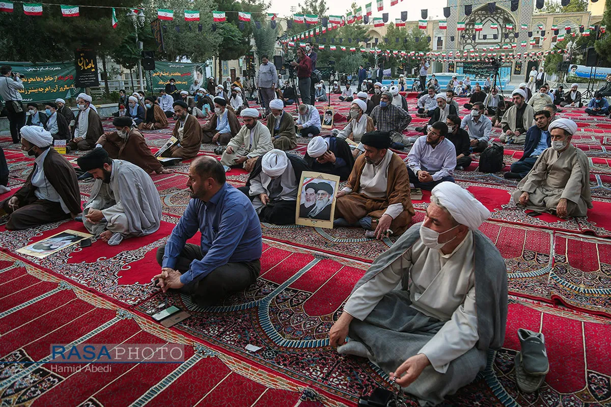 مراسم سالگرد رحلت حضرت امام خمینی (ره) در مدرسه فیضیه