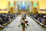 مراسم جزء&zwnj;خوانی قرآن کریم در حرم کریمه اهلبیت (ع)
