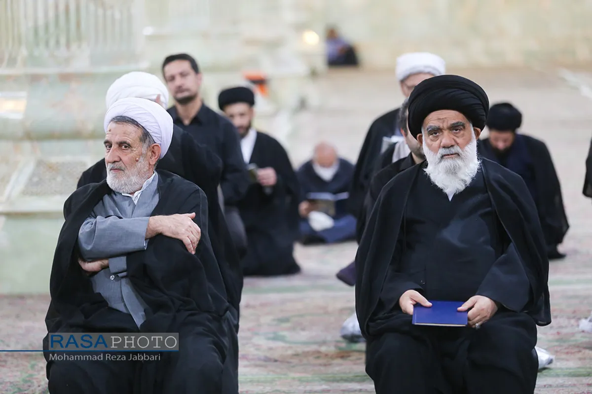 مراسم تشییع آیت الله دریاباری&lrm;&lrm;