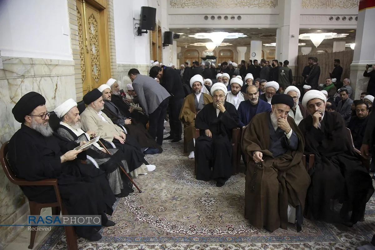 بزرگداشت اربعین شهادت رهبر انقلاب اسلامی در حرم حضرت معصومه (س)