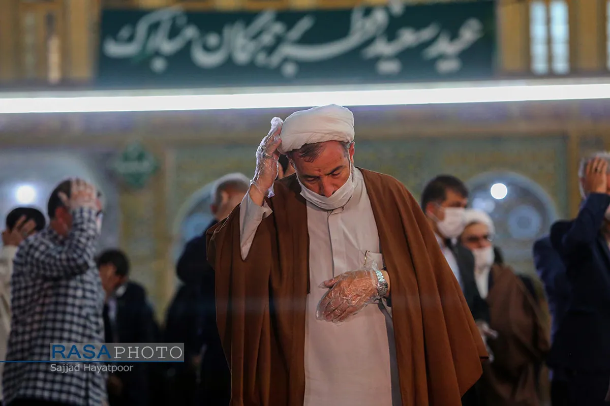 آیین خطبه خوانی در حرم کریمه اهلبیت (علیهم السلام)