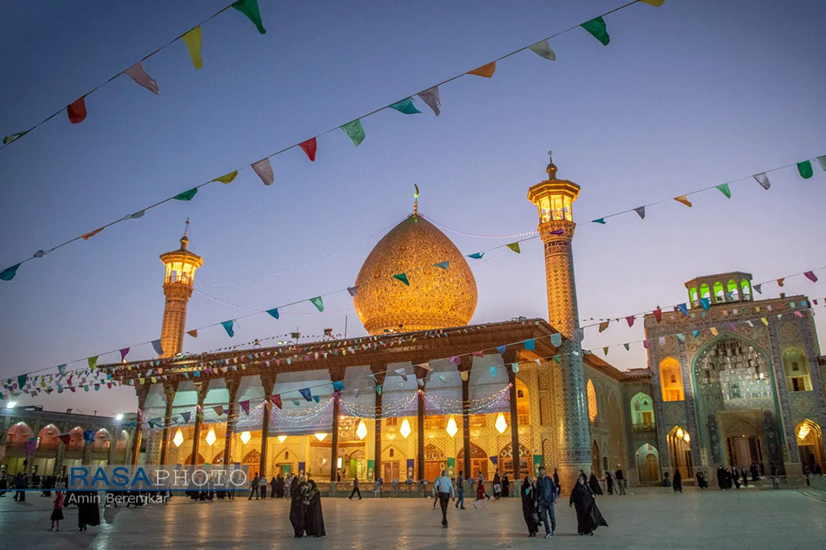 مراسم روز گرامیداشت حضرت احمد بن موسی الکاظم (ع) در شیراز&lrm;
