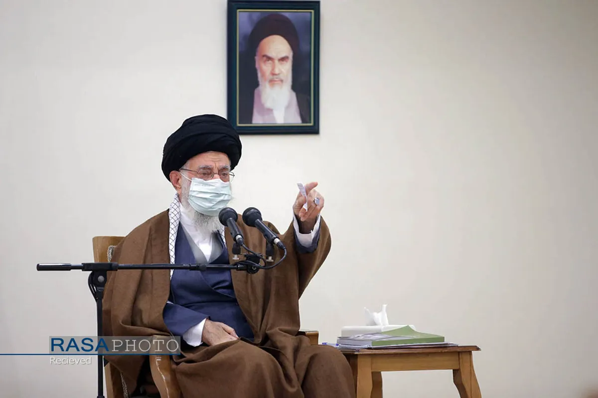 دیدار خانواده شهید سپهبد حاج قاسم سلیمانی با مقام معظم رهبری