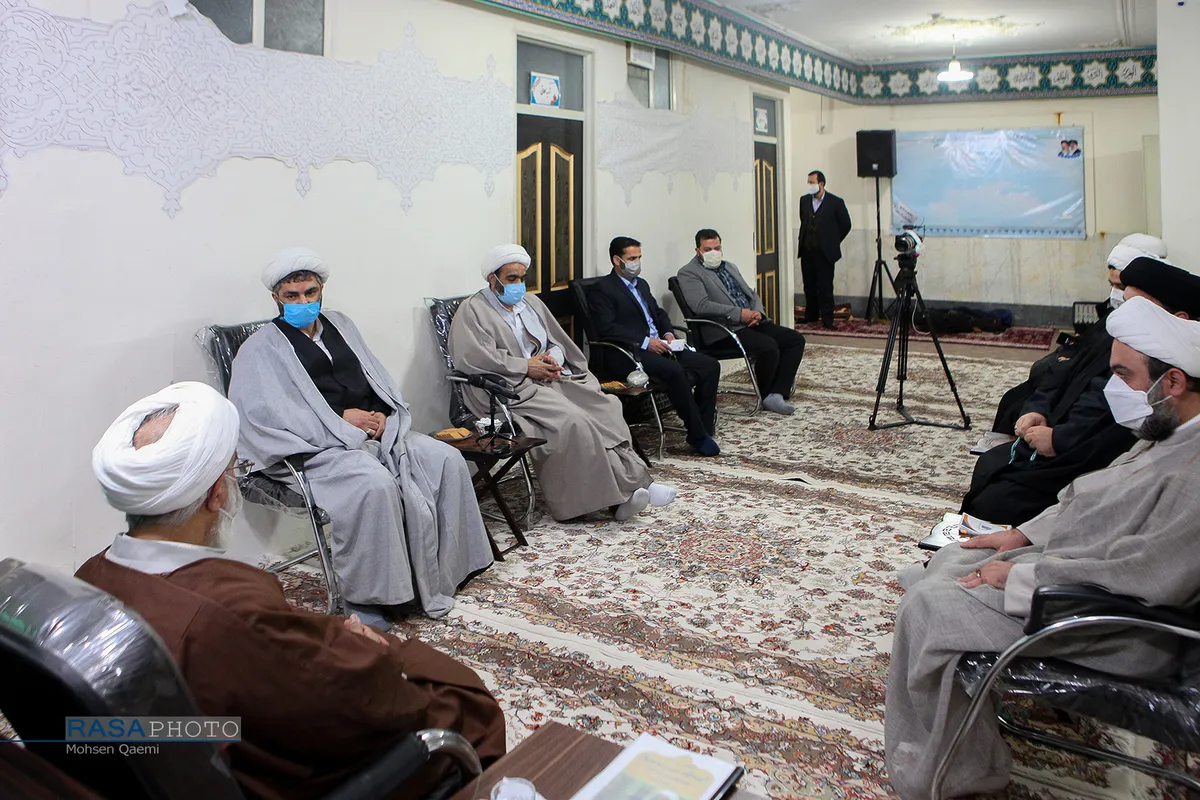 دیدار مدیرعامل خبرگزاری رسا با آیت الله شب&zwnj;زنده&zwnj;دار