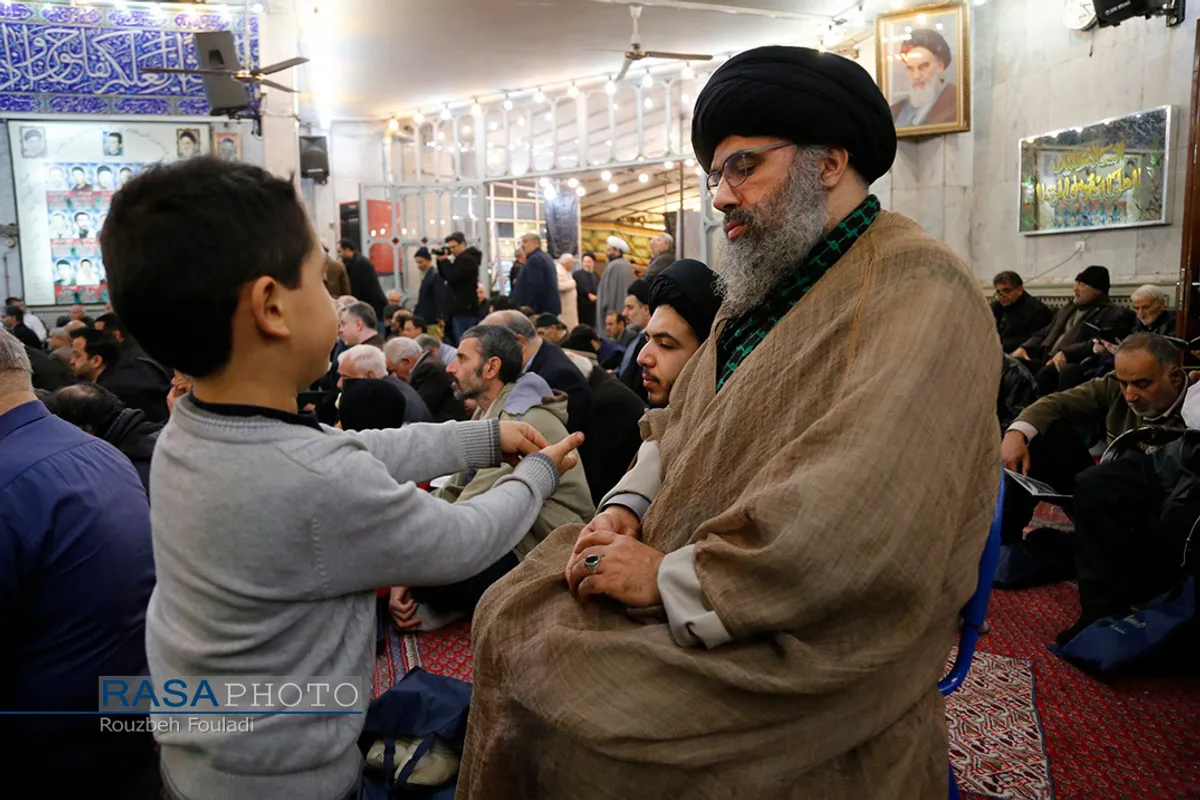 مراسم ترحیم آیت&zwnj;الله سیدمحمدمهدی موسوی خلخالی در تهران