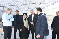 بازدید امام جمعه ارومیه از موکب مردمی اربعین در سه‌راهی دارلک