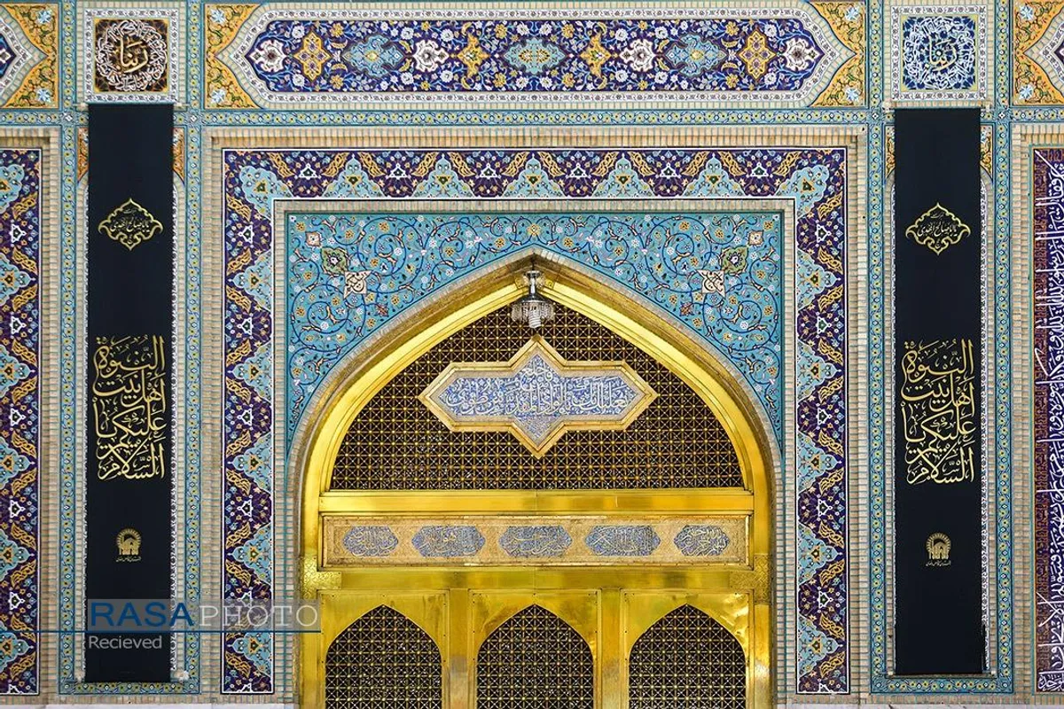 سیاه&zwnj;پوشی حرم مطهر رضوی در آستانه ماه محرم