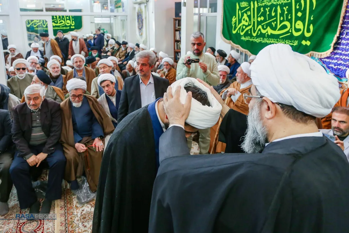 جشن سالروز میلاد حضرت زهرا (سلام&zwnj;الله&zwnj;علیها) و عمامه&zwnj;گذاری طلاب