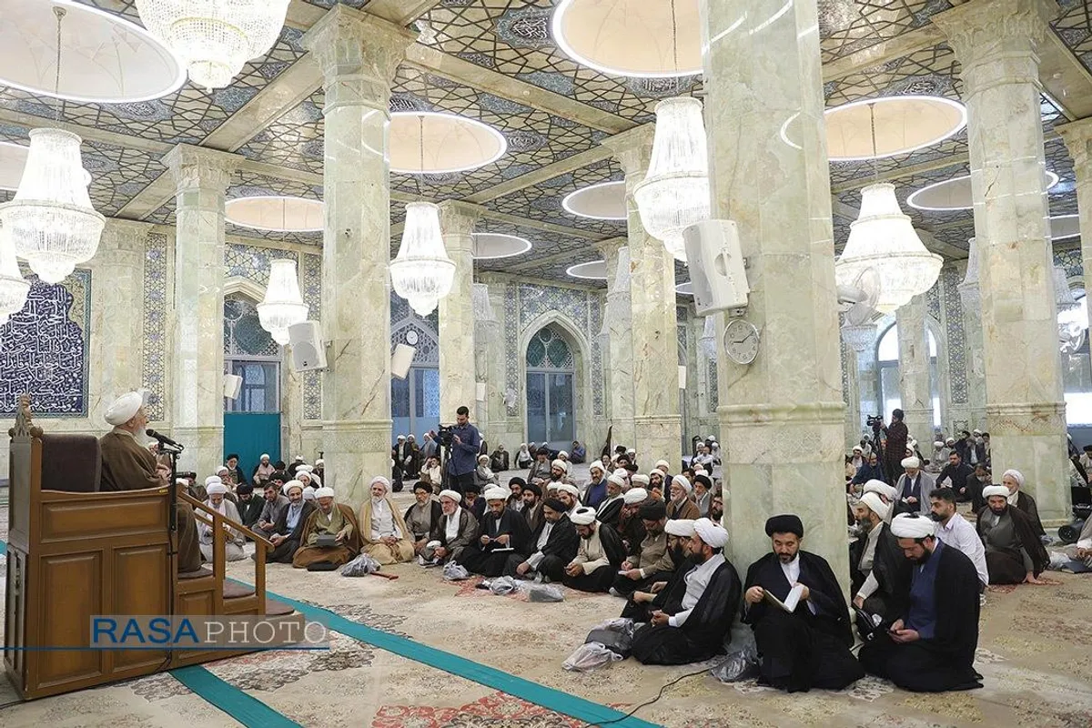 جلسه درس خارج فقه قضا و شهادت حضرت آیت الله جوادی آملی