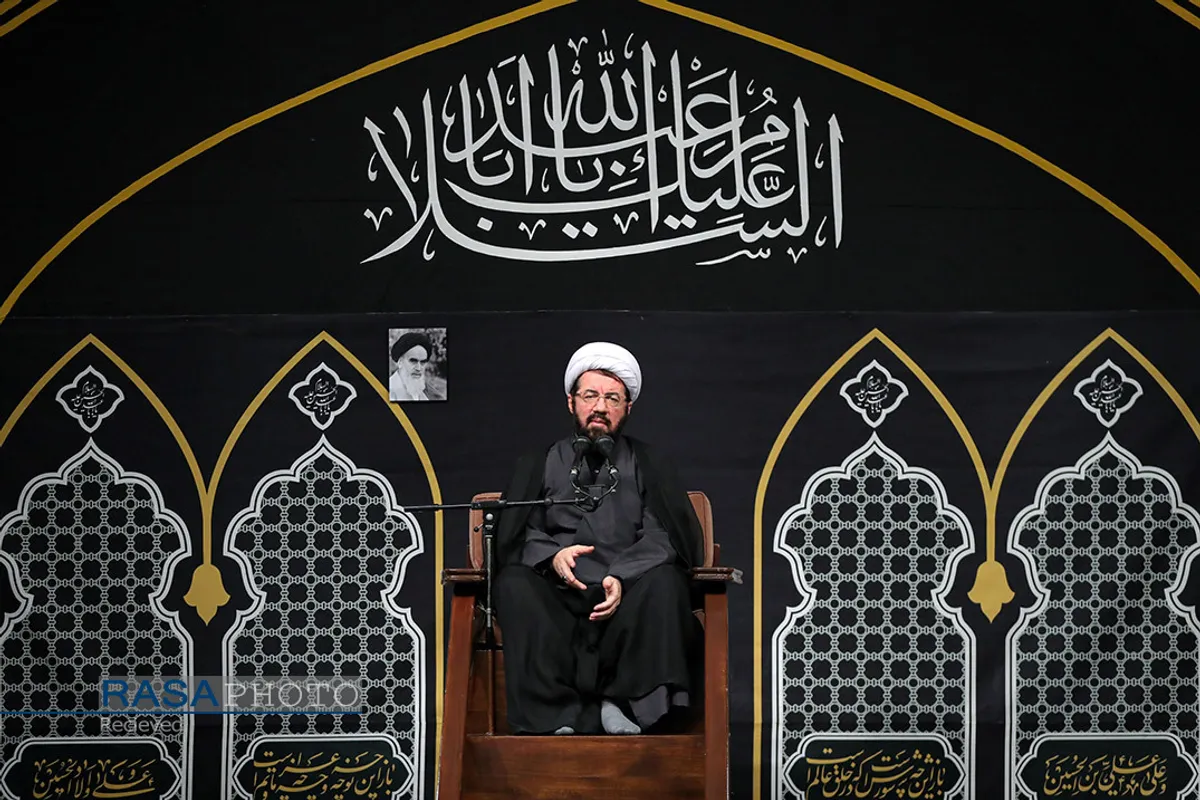 آخرین شب مراسم عزاداری حضرت اباعبدالله الحسین (علیه&zwnj;السلام) با حضور رهبر انقلاب