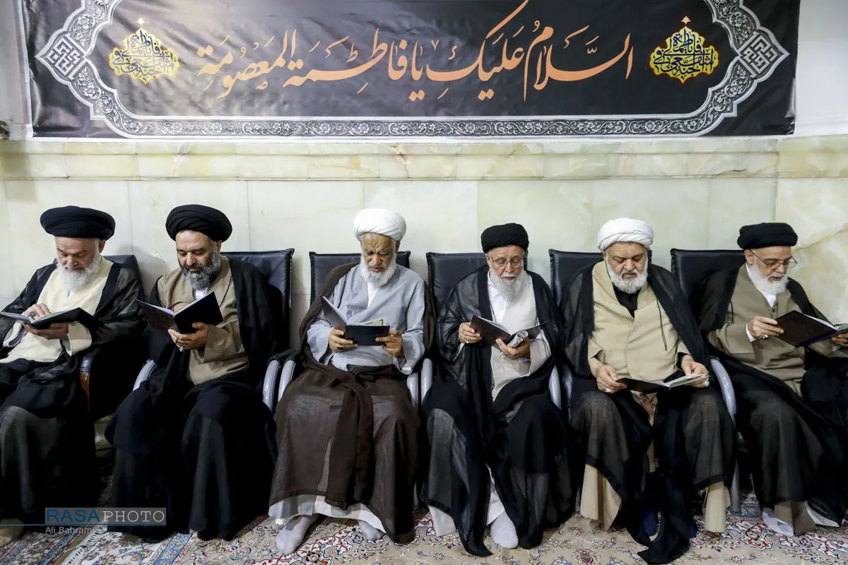 مراسم بزرگداشت مرحوم حضرت آیت الله شبیری زنجانی
