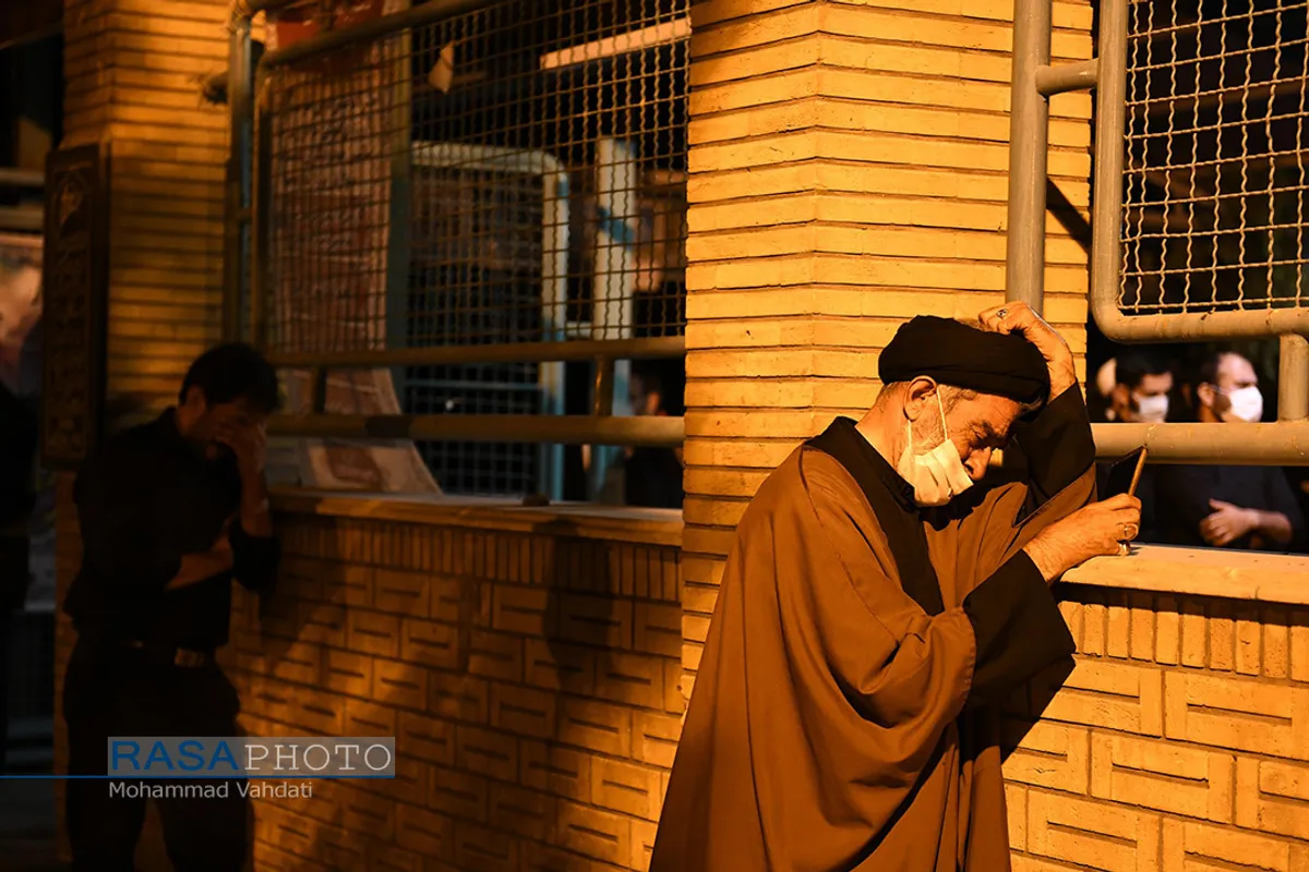 عزاداری هیأت رزمندگان اسلام قم