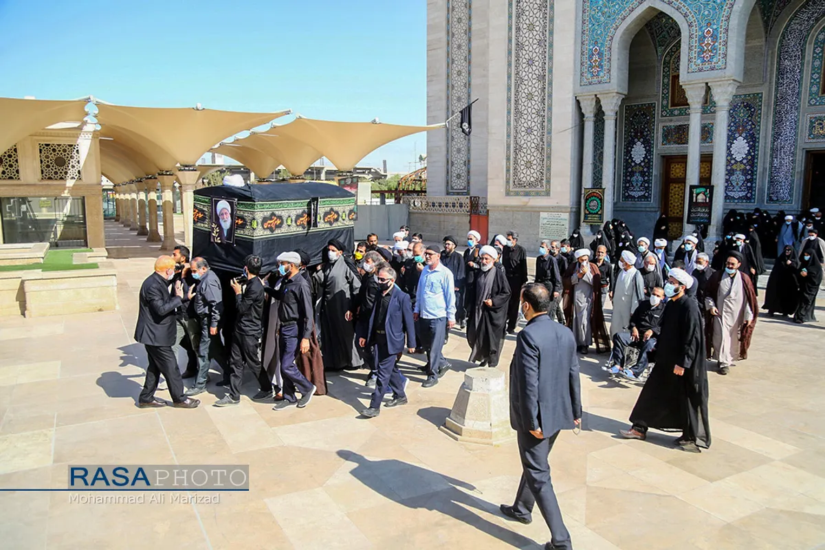 تشییع پیکر آیت&zwnj;الله شریفی اشکوری