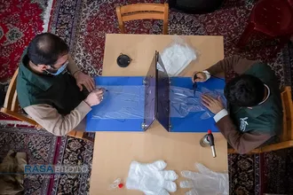 تولید و توزیع ۱۱۰۰ بسته بهداشتی در روز میلاد امام زمان (عج) در رشت