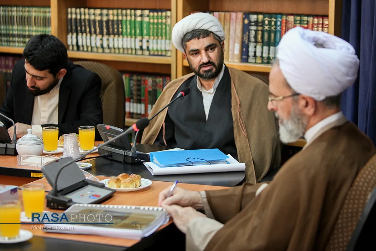 دیدار مدیرعامل و مسئولین خبرگزاری رسا با آیت الله اعرافی