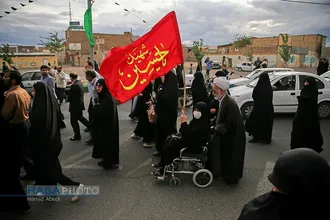 تشییع و تدفین دو شهید گمنام دفاع مقدس در مسجد مقدس جمکران