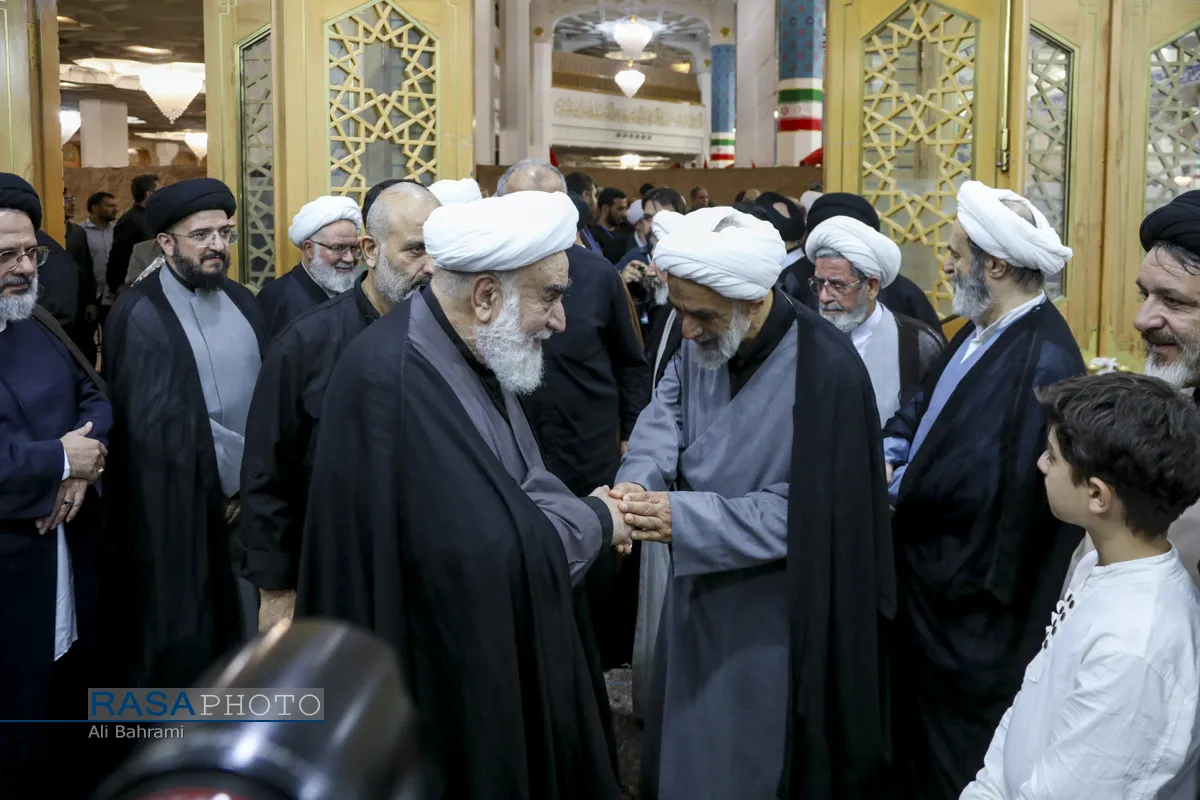مراسم بزرگداشت چهلم تشییع و تدفین &laquo;آقای شهید ایران&raquo; در قم

