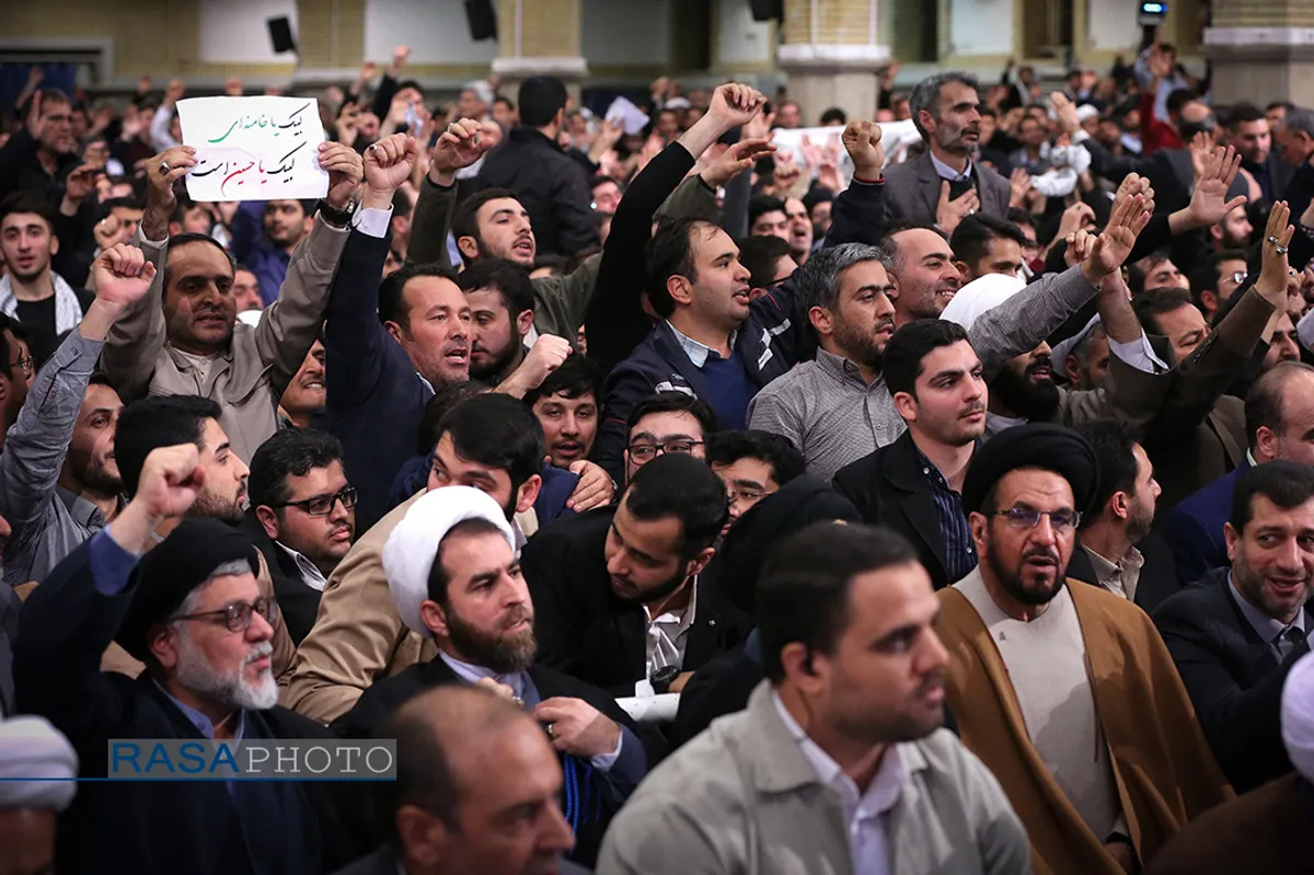 دیدار مردم آذربایجان شرقی مقام معظم رهبری