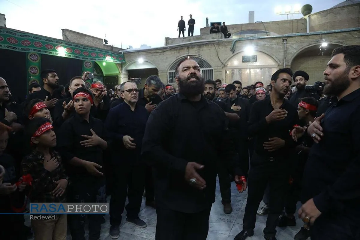 دسته عزاداری روز شهادت حضرت امام جواد الائمه (علیه&zwnj;السلام) با حضور ستاندار قم