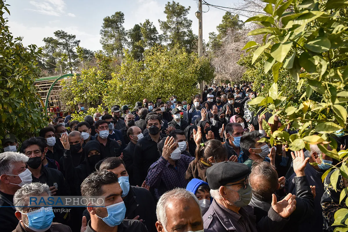 تشییع پیکر شهید علی&zwnj;اکبر رنجبر در شیراز&lrm;&lrm;