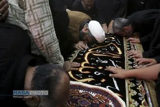 تشییع پیکر پاک سرلشکر شهید حاج محمدحسن محققی در تهران