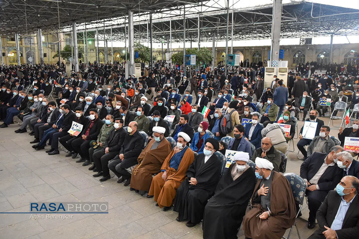 بزرگداشت سالروز حماسه ۹دی در شیراز&lrm;&lrm;