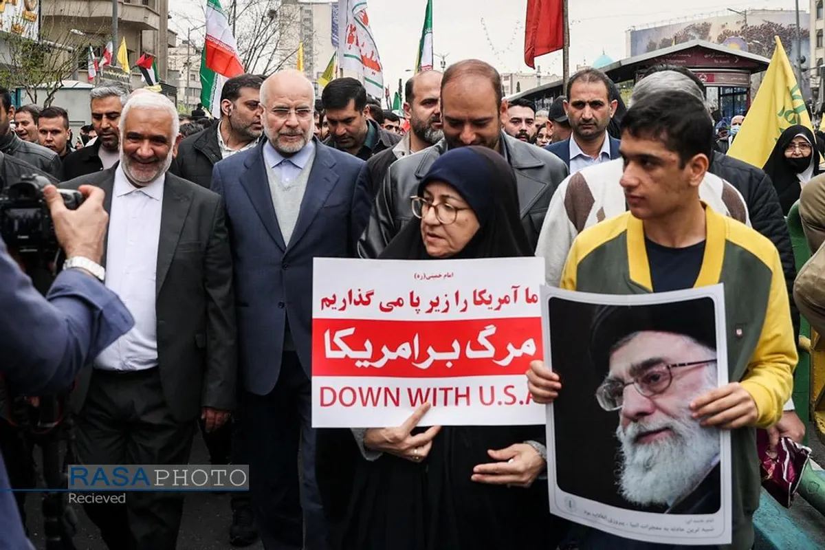 راهپیمایی و نماز جمعه روز جهانی قدس در تهران