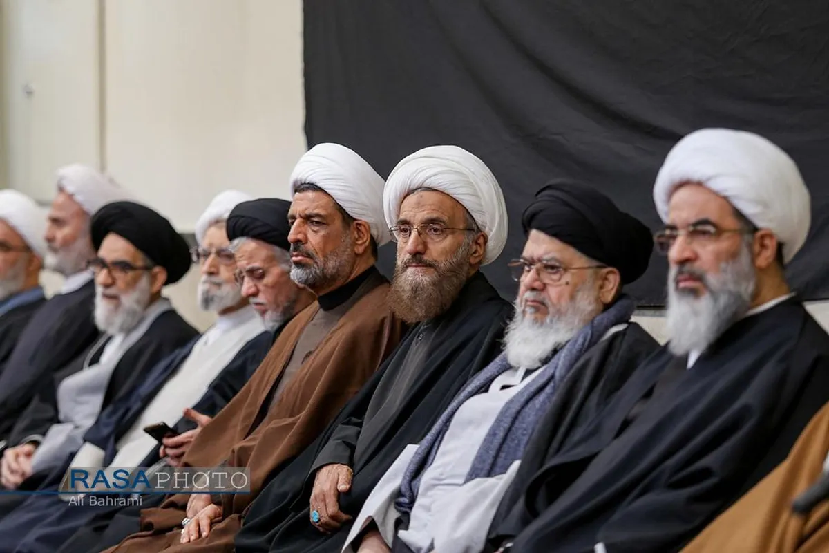 عزاداری روز شهادت حضرت صدیقه کبری (سلام&zwnj;الله&zwnj;علیها) در بیوت مراجع تقلید