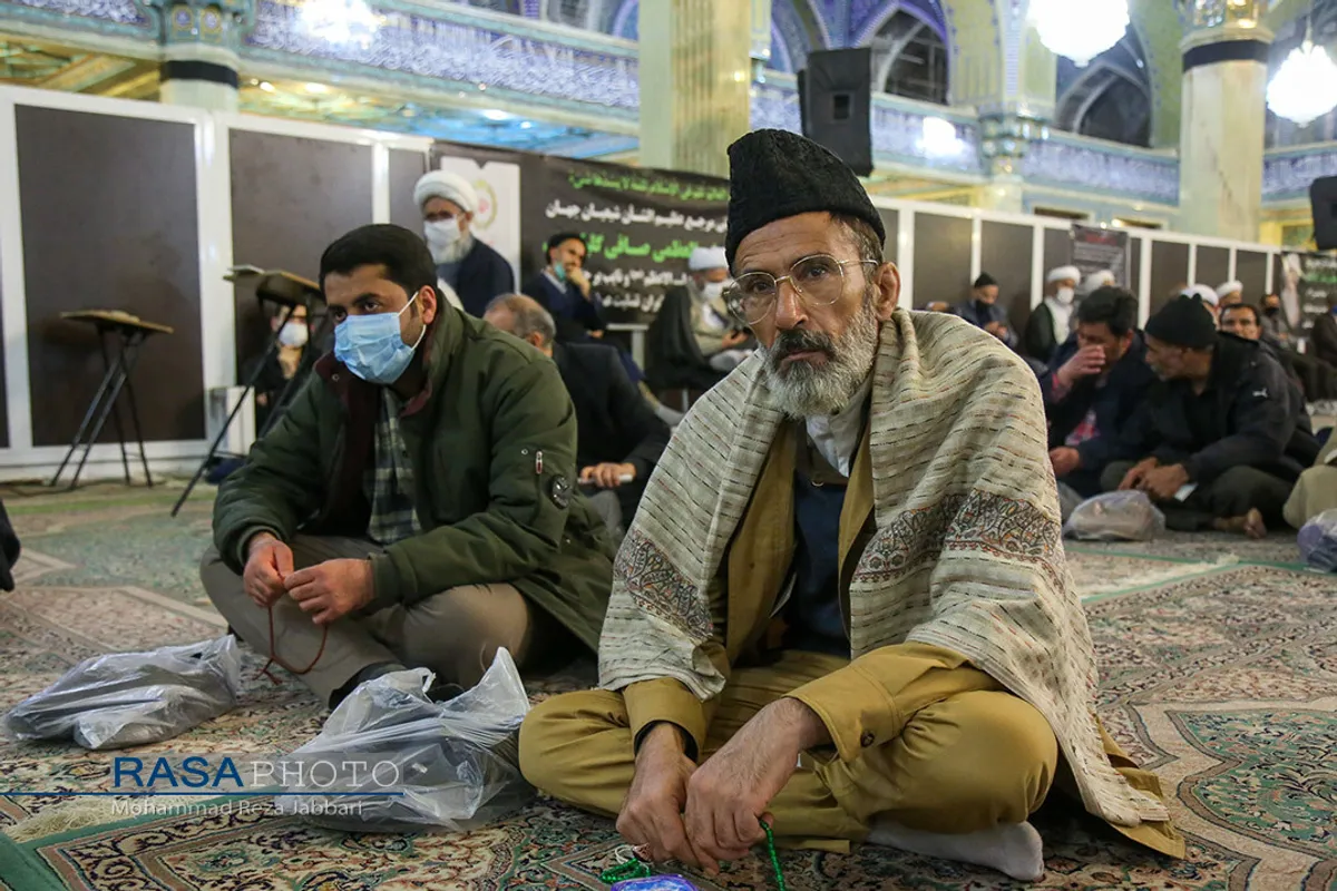 مراسم چهلمین روز ارتحال مرجع بصیر حضرت آیت الله صافی گلپایگانی