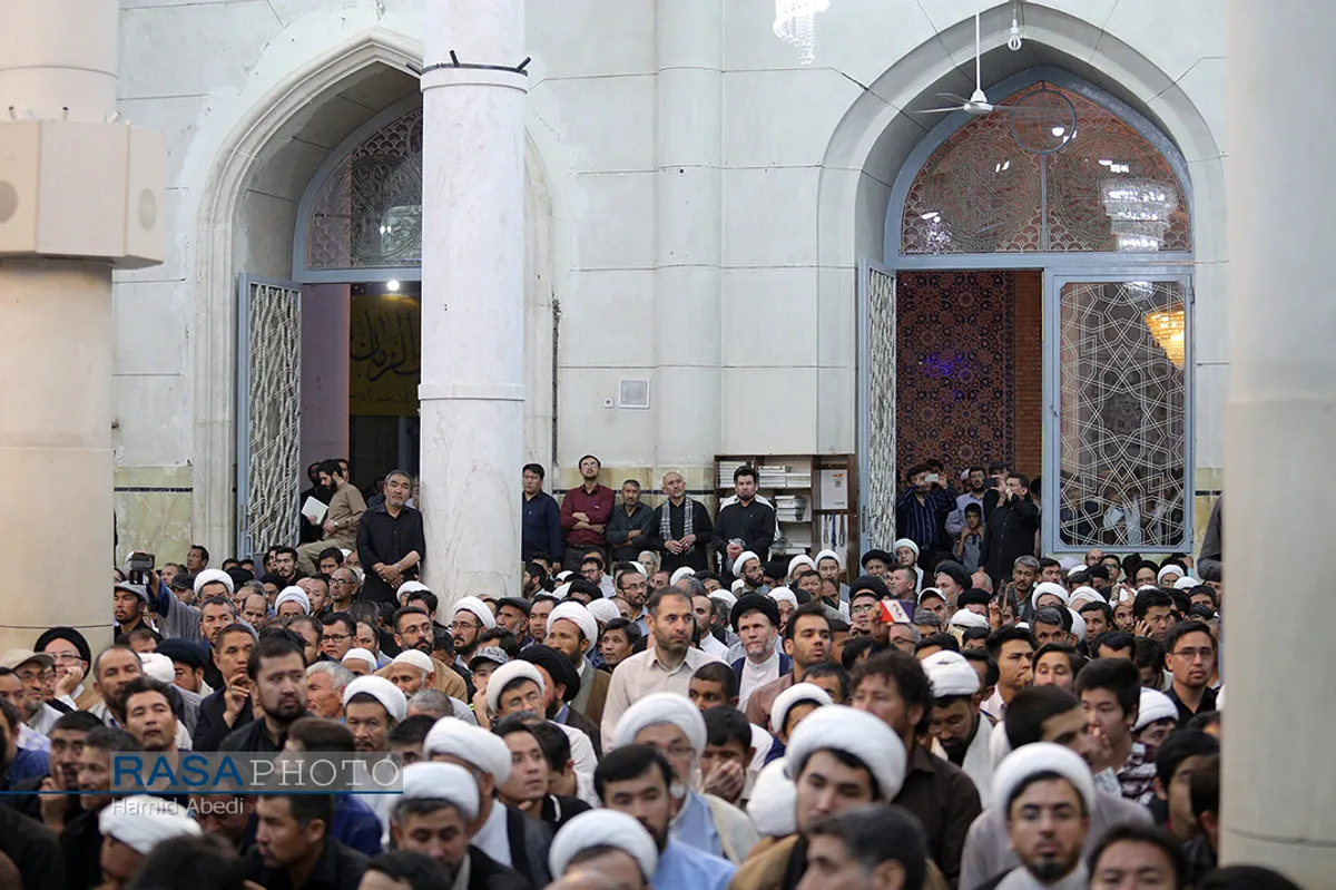 مراسم ختم آیت الله محقق کابلی از سوی رهبر انقلاب